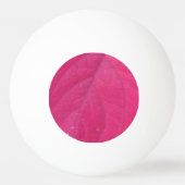 Lila Fall Leaf Tischtennisball (Rückseite)