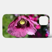 Lila Fall Poppy Case-Mate iPhone Hülle (Rückseite (Horizontal))