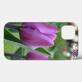 Lila Fall Tulip iPad Case-Mate iPhone Hülle (Rückseite (Horizontal))