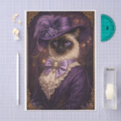 Lila Fancy Kitty Seidenpapier (Handwerk)