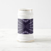 Lila Fantasie Bierglas (Mittel)