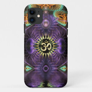 Lila Fantasie-Fraktale NewAge Om iPhone 5 Case-Mate iPhone Hülle