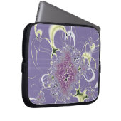 Lila Fantasie Laptopschutzhülle (Vorne Rechts)
