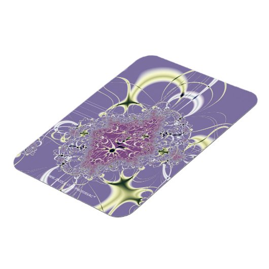 Lila Fantasie Magnet (Linke Seite)