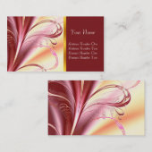 Lila Fantasie, Visitenkarte (Vorne/Hinten)