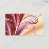 Lila Fantasie, Visitenkarte (Rückseite)