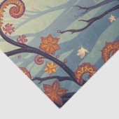 Lila Fantasiekatze Seidenpapier (Ausschnitt)