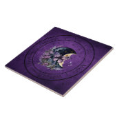 Lila Fantasy Butterfly Pendulum Fliese (Seite)