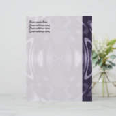 Lila Fantasy Custom Letterhead Briefkopf (Stehend Vorderseite)