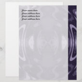 Lila Fantasy Custom Letterhead Briefkopf (Vorne/Hinten)