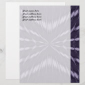 Lila Fantasy Custom Letterhead Briefkopf (Vorne/Hinten)