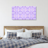 Lila Fantasy-Leinwand Leinwanddruck (Insitu (Schlafzimmer))