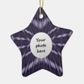 Lila Fantasy-Ornamente Keramik Ornament (Links)
