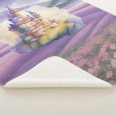 Lila Fantasy-Schloss Sherpadecke (3/4)