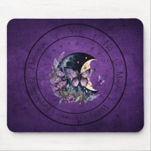 Lila Fantasy Schmetterling Pendel Matte Mousepad