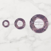 Lila Fantasy Wedding Confetti Konfetti (Vorderseiten)