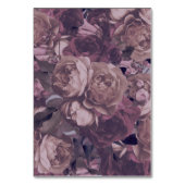 Lila Fantasy Wedding Tischnummern (Rückseite)