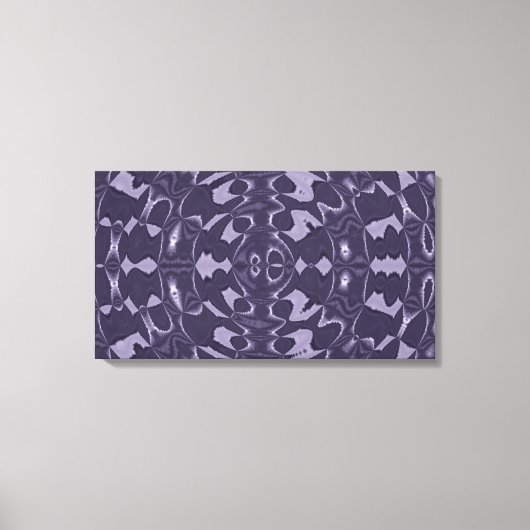 Lila Fantasy Wrapped Canvas Leinwanddruck (Vorderseite)