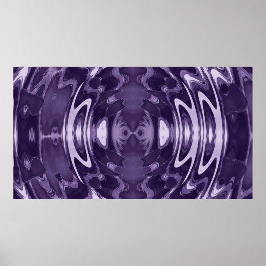 Lila Fantasy Wrapped Canvas Poster (Vorne)