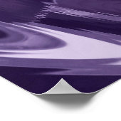 Lila Fantasy Wrapped Canvas Poster (Ecke)