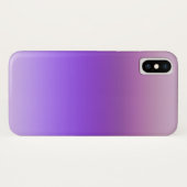 Lila Farbabweichung Ombre Case-Mate iPhone Hülle (Rückseite (Horizontal))