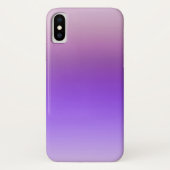 Lila Farbabweichung Ombre Case-Mate iPhone Hülle (Rückseite)