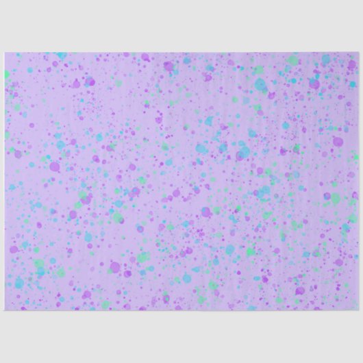 Lila Farbdruckpapier für Spritzer Seidenpapier (Vorderseite)