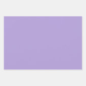 Lila Farbe der hellen Pastel Geschenkpapier Set (Vorderseite 3)