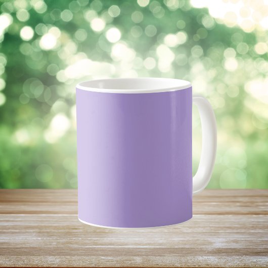 Lila Farbe der hellen Pastel Kaffeetasse