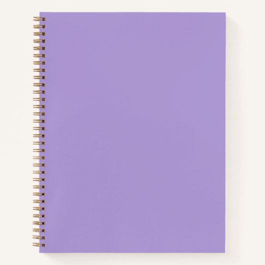 Lila Farbe der hellen Pastel Notizblock (Vorderseite)