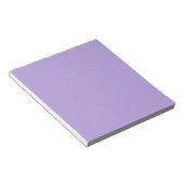 Lila Farbe der hellen Pastel Notizblock (angewinkelt)