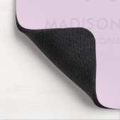 Lila Farbe des , hellpastellfarbenen Lavendels Mousepad (Ecke)