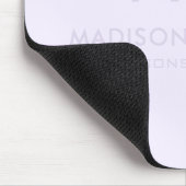 Lila Farbe des , hellpastellfarbenen Lavendels Mousepad (Ecke)