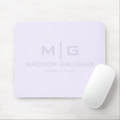 Lila Farbe des , hellpastellfarbenen Lavendels Mousepad (Mit Mouse)