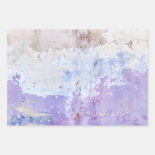 Lila Farbe Geschenkpapier Set (Vorderseite 3)