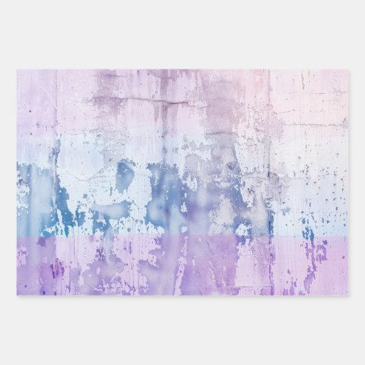 Lila Farbe Geschenkpapier Set (Vorderseite 2)