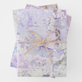 Lila Farbe Geschenkpapier Set (Beispiel)