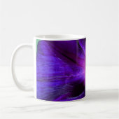 Lila Farbe Kaffeetasse (Links)