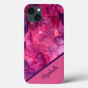 Lila Farbe Rosa Personalisiert Case-Mate iPhone Hülle