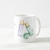 Lila Farbe Traum Leben Kaffeetasse (VorderseiteRechts)