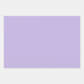 lila Farben Geschenkpapier Set (Vorderseite)