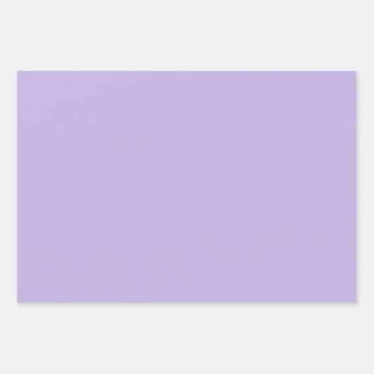 lila Farben Geschenkpapier Set (Vorderseite)