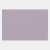 lila Farben Geschenkpapier Set (Vorderseite 3)