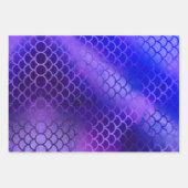 Lila Farben und Farbverlauf Geschenkpapier Set (Vorderseite 2)