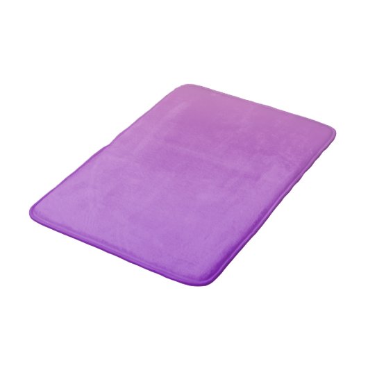 Lila Farbfarbe Badematte (Schrägansicht)