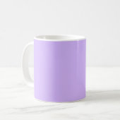 Lila Farblavene Kaffeetasse (Vorderseite Links)