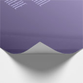 Lila Farbpapier für Violet-Text Geschenkpapier (Ecke)
