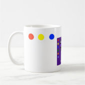 Lila Farbrad-Tasse von Feralartist Kaffeetasse (Links)