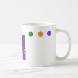 Lila Farbrad-Tasse von Feralartist Kaffeetasse