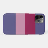 Lila Farbstreifen Case-Mate iPhone Hülle (Rückseite (Horizontal))